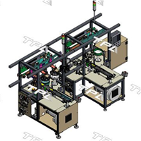  Máy tự động dán xốp màng loa