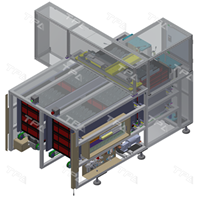 Loading & unloading machine (plastic tray)