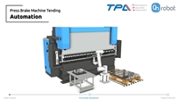 TPA - Tự động hóa gia công với Universal Robot và OnRobot  trên Máy Chấn CNC.