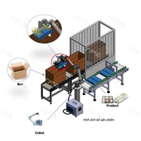 TPA ứng dụng đóng gói kết hợp Cánh tay Robot cộng tác Universal Robots