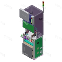 Shaft type checking machine