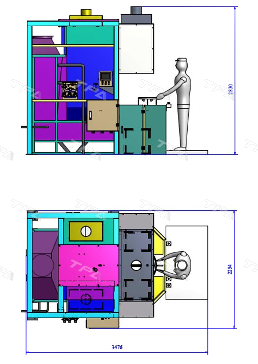 Hệ thống robot phun sơn