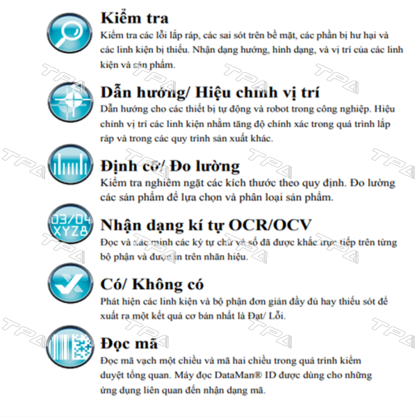 Tính năng của thiết bị kiểm tra ngoại quan Tính năng của thiết bị kiểm tra ngoại quan