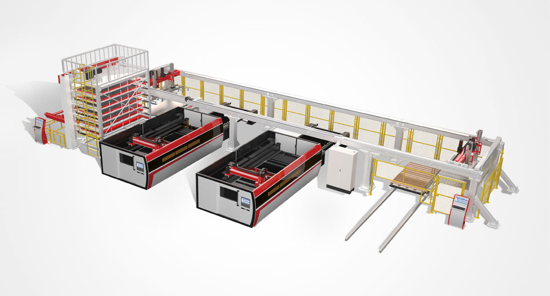 AL Series CNC Laser Cutting FMS