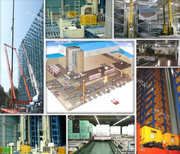 Hình ảnh kho tự động tốc độ cao dành cho Thùng chứa hàng