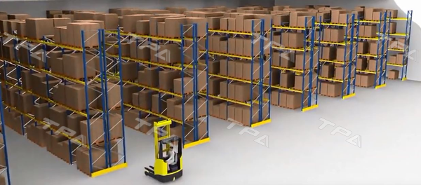 Hệ thống kho thông minh với Mobile pallet racking