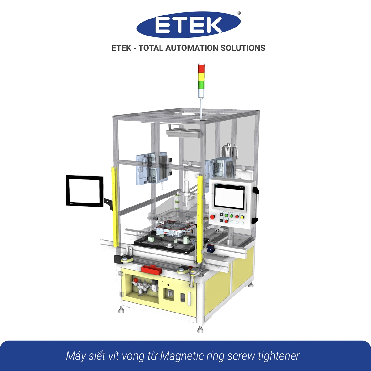 Máy siết vít chi tiết vòng từ | Assembly Solutions | ETEK