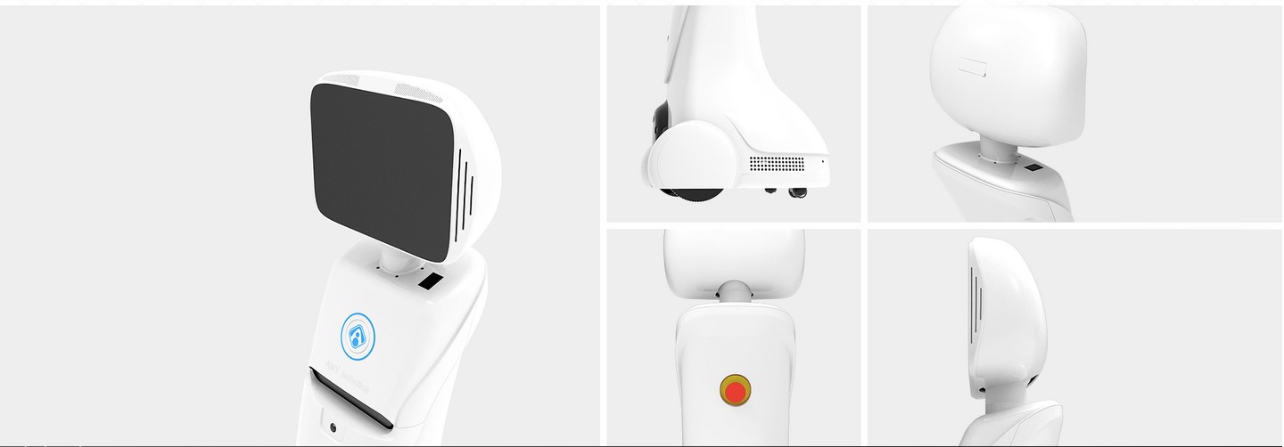 Robot đo thân nhiệt