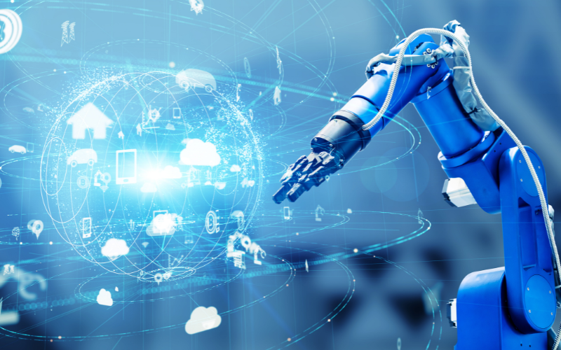 Robot công nghiệp đóng vai trò quan trong trong sản xuất 