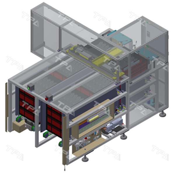 Loading & unloading machine (plastic tray)