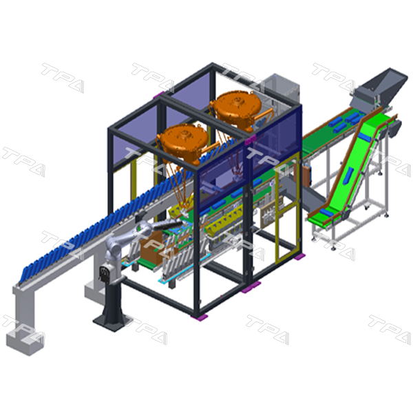 Robotic bottle unscrambler system