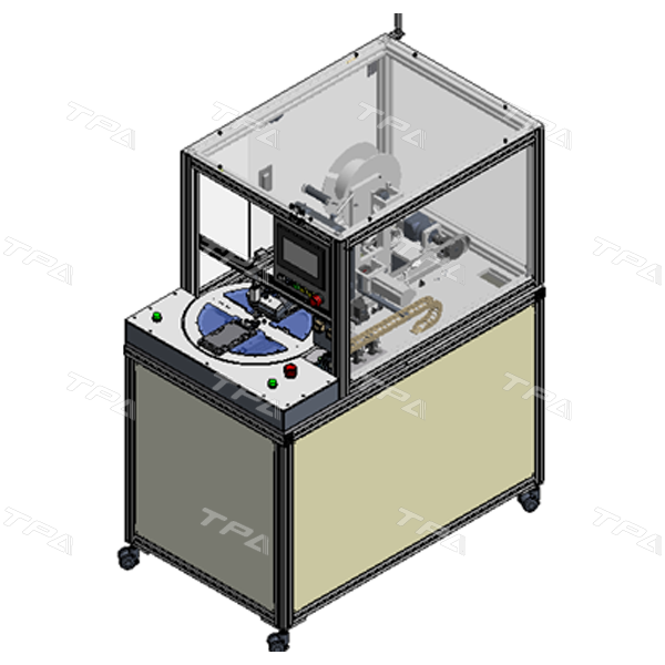 Surface protection film taping machine – máy dán tấm fim bảo vệ sản phẩm