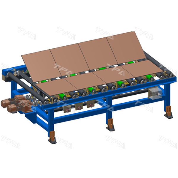 Roller Conveyor with Flipper module 