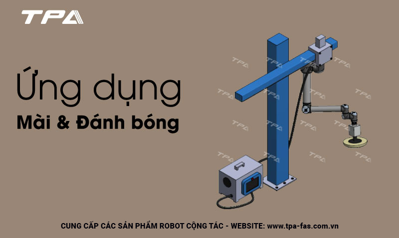 Robot mài và đánh bóng tự động