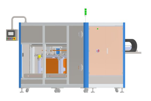 Máy cấp tray và gắp thả sản phẩm tự động Load-Unload Tray
