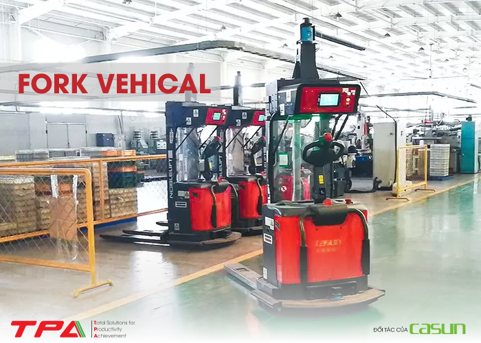 Xe tự hành AGV dạng nâng (Fork Vehical)