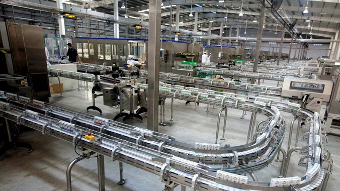 dây chuyền sản xuất sữa