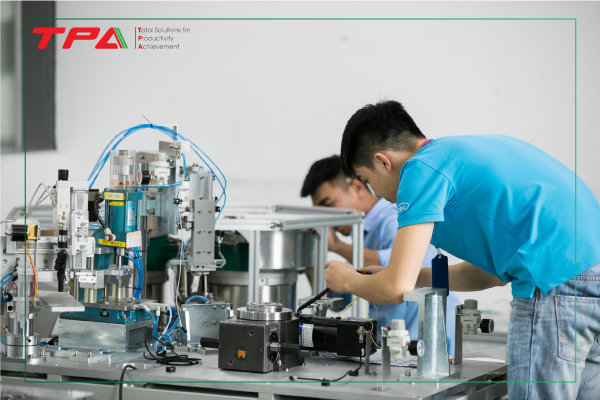 Thiết kế ứng dụng tự động hóa cho nhà máy tại TPA