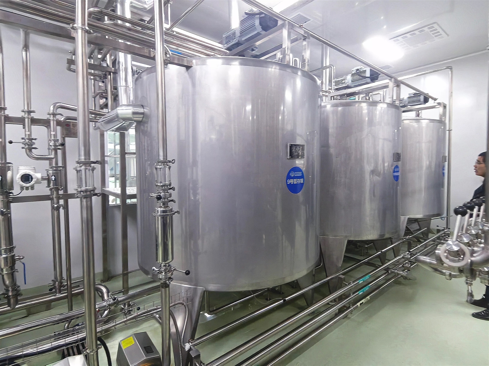 dây chuyền sản xuất sữa