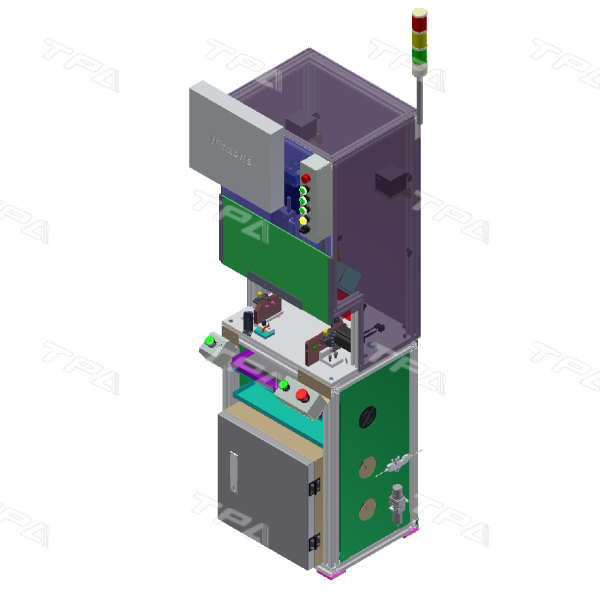 Shaft type checking machine