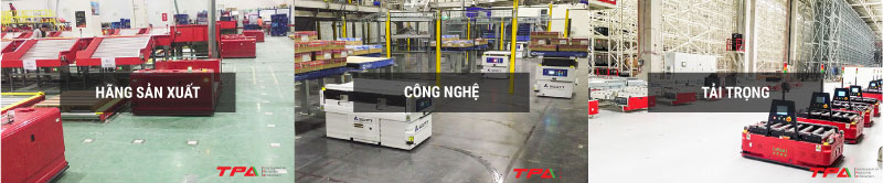 Giá xe tự hành AGV phụ thuộc vào nhiều yếu tố