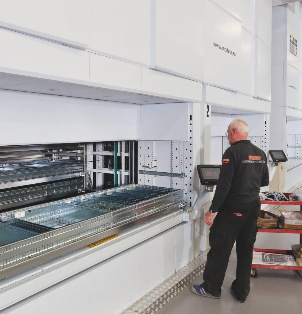 Kho thông minh, kho tự động Modula Lift